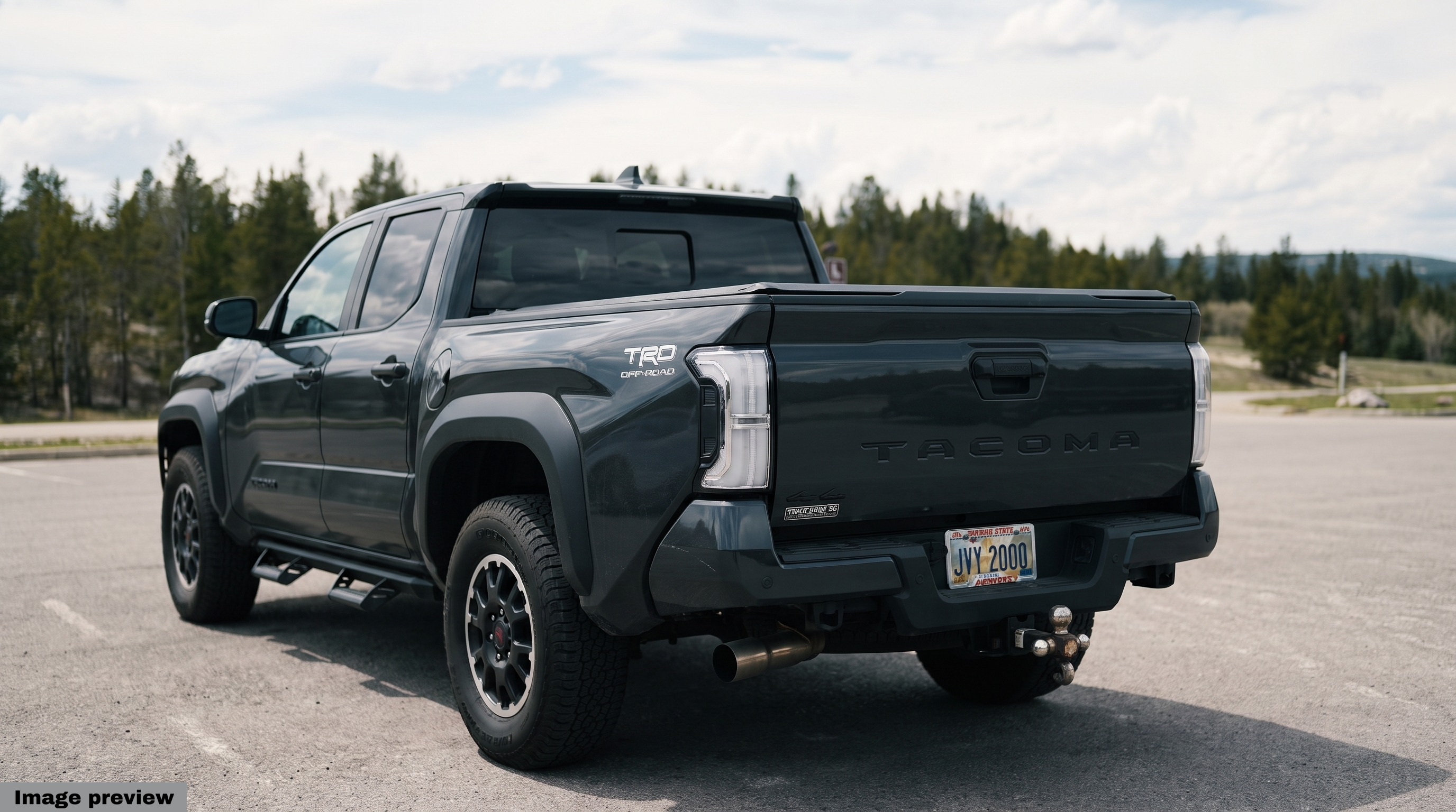 PRE-ORDER SALE 2024–2026+ Tacoma Clear Taillights (4th Gen)